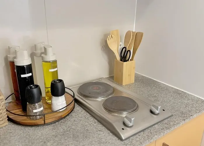 Apartment Modern Cozy Japandi 1br Uptown Bgc Manila